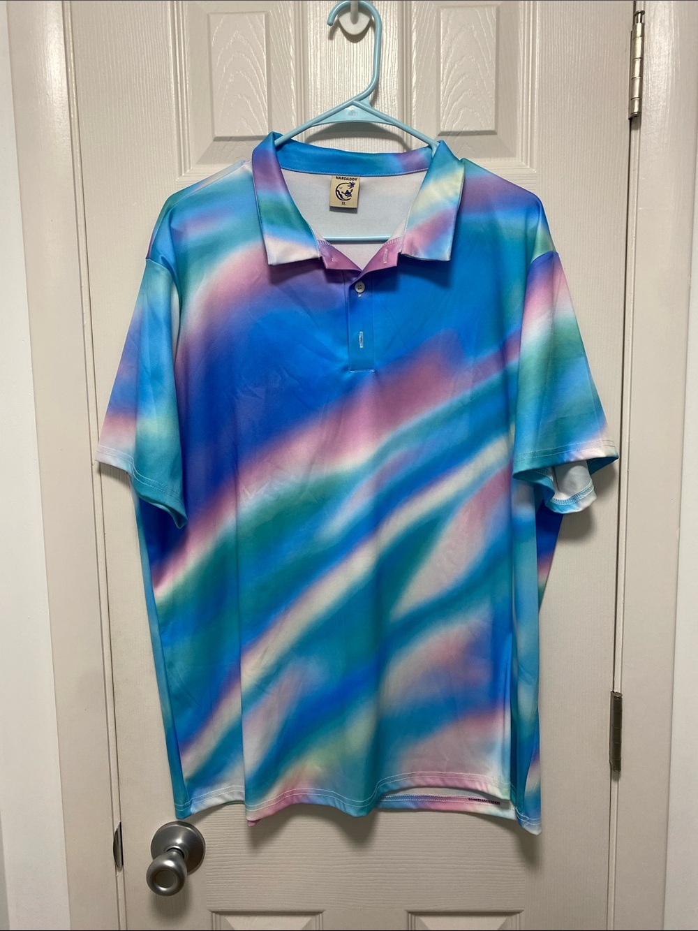 Tie-Dye Polo Casual Performance Shirt